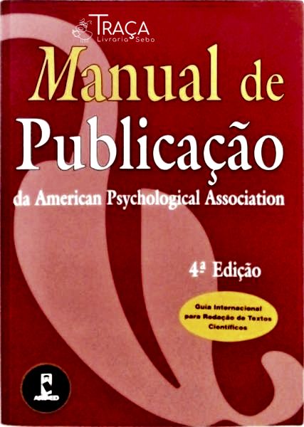 Manual De Publicação Da American Psychological Association