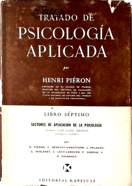 Tratado de Psicología Aplicada - Livro 7