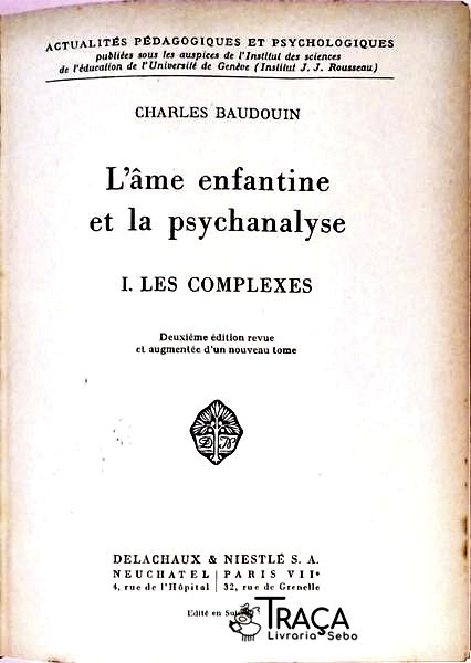 Lame Enfantine Et La Psychanalyse