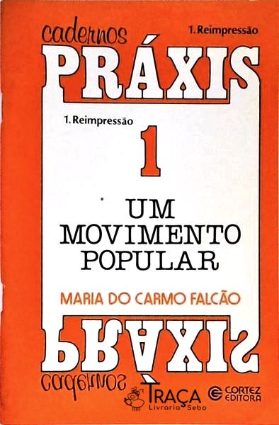 Cadernos Práxis - Um Movimento Popular
