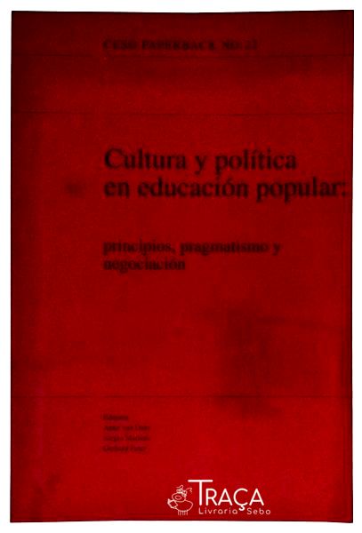 Cultura Y Política En Educación Popular