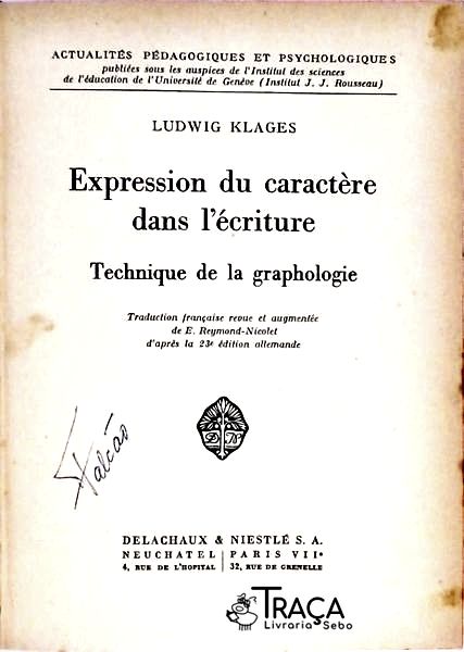 Expression Du Caractére Dans L Écriture