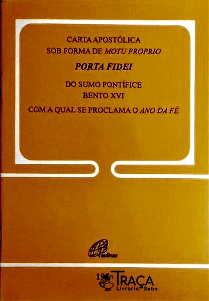 Carta Apostólica Sob Forma de Motu Proprio