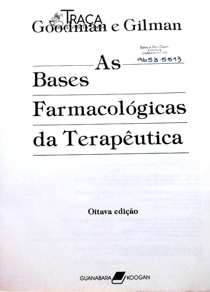 Goodman e Gilman - as Bases Farmacológicas da Terapêutica