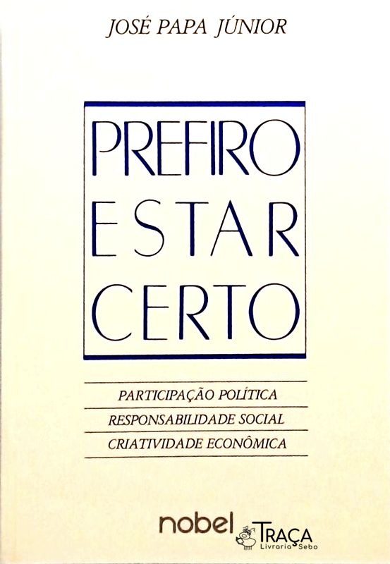 Prefiro Estar Certo