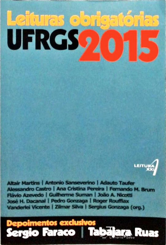 Leituras Obrigatórias Ufrgs 2015
