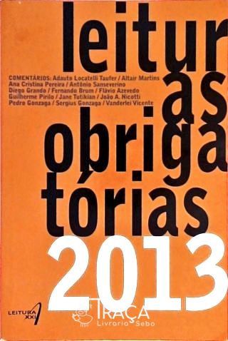 Leituras Obrigatórias Vestibular Ufrgs 2013