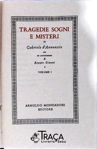 Tutto Il - Tragedie Sogni e Misteri - Volume 1