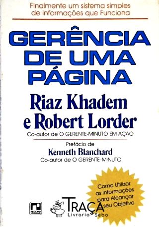 Gerência de Uma Página