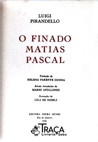 O Finado Matias Pascal