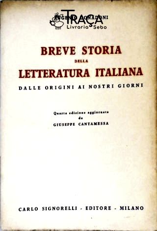 Breve Storia Della Letteratura Italiana