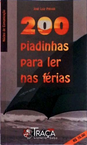 200 Piadinhas para Ler Nas Férias