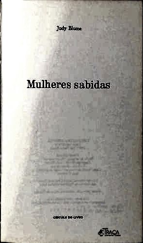 Mulheres Sabidas