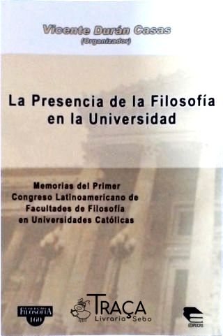 La Presencia de La Filosofia En La Universidad
