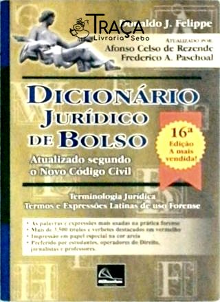 Dicionário Jurídico de Bolso