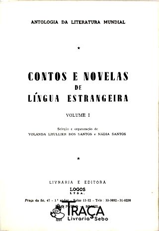 Contos e Novelas da Língua Estrangeira - Vol. 1