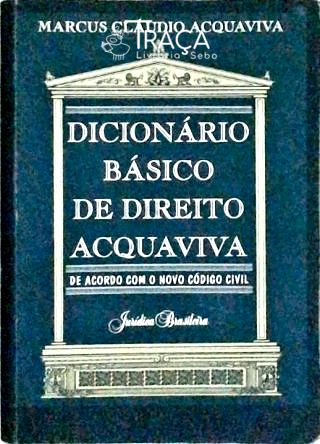 Dicionario Basico de Direito Acquaviva