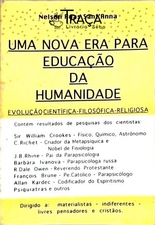 Uma Nova Era Para Educação Da Humanidade