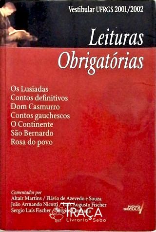 Leituras Obrigatórias Vestibular Ufrgs 2001/2002