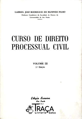 Curso de Direito Processual Civil - Vol. 3