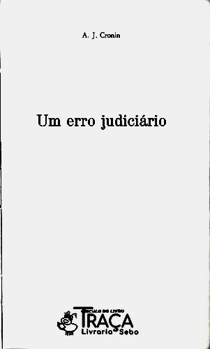 Um Erro Judiciário