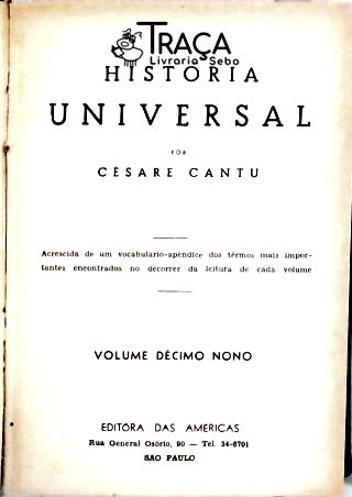 História Universal - Vol. 19