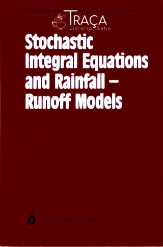 Stochastic Integral Equations And Rainfall - Runoff Models