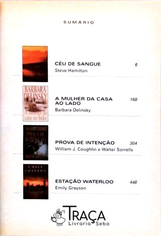 Céu de Sangue - a Mulher da Casa Ao Lado - Prova de Intenção - Estação Waterloo