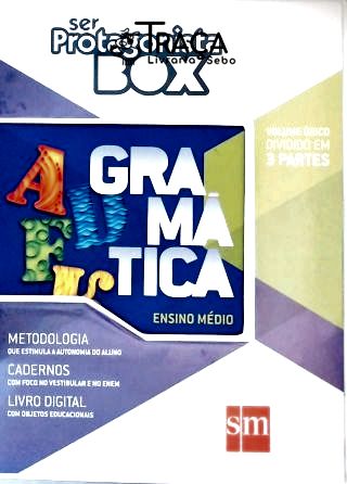 Ser Protagonista - Box Gramática Ensino Médio - Volume Único - em 3 Partes