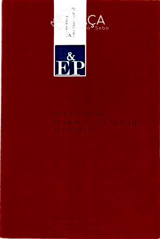Elaboração e Análise de Projetos