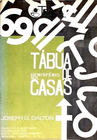Tábua de Casas Hemisfério Sul - Latitudes de 22º a 60º