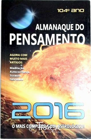 Almanaque do Pensamento 2016