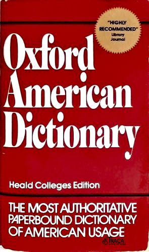 Oxford American Dictionary