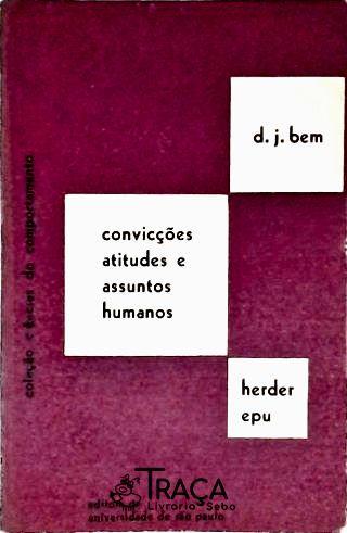 Convicções Atitudes e Assuntos Humanos