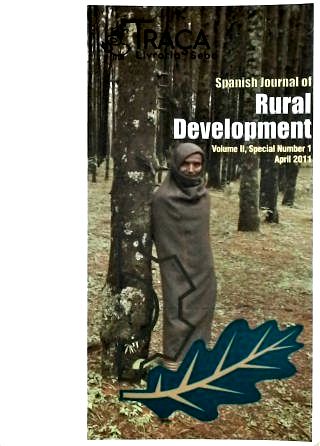 Spanish Journal Of Rural Development - Volume Ii. Special Number 1