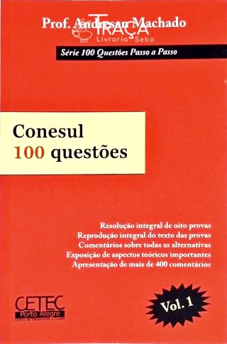 Conesul 100 Questões - Vol. 1
