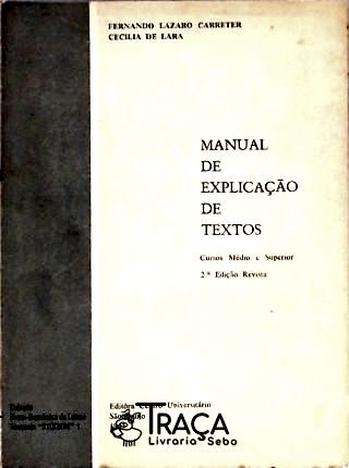 Manual de Explicação de Textos