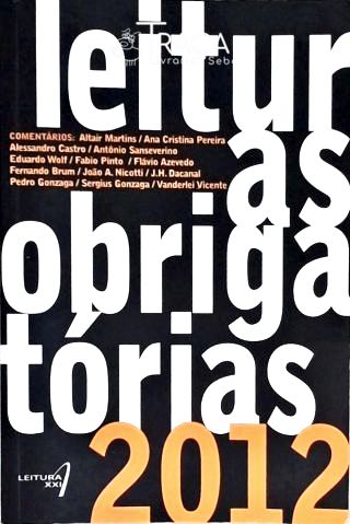 Leituras Obrigatórias - Vestibular Ufrgs 2012