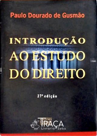 Introdução Ao Estudo do Direito
