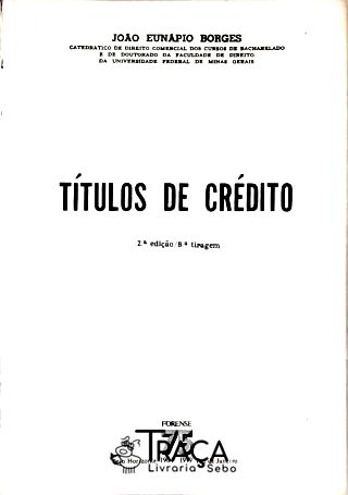 Títulos de Crédito