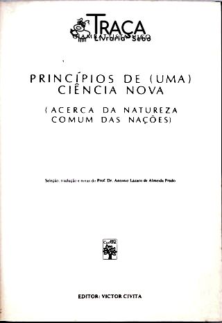 Os Pensadores - Giambattista Vico