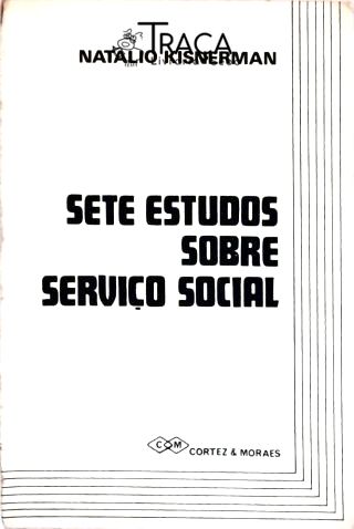 Sete Estudos Sobre Serviço Social