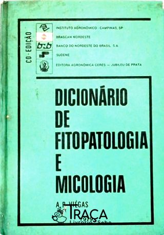 Dicionário de Fitopatologia e Micologia