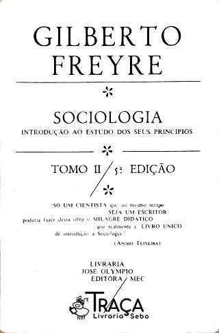 Sociologia - Tomo 2
