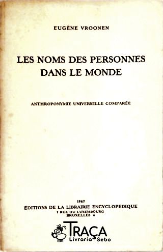Les Noms des Personnes dans le Monde