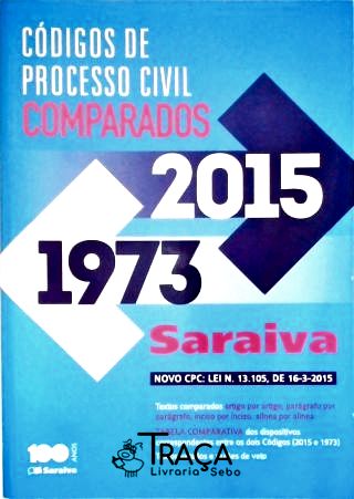Códigos de Processo Civil Comparados (2015-1973)