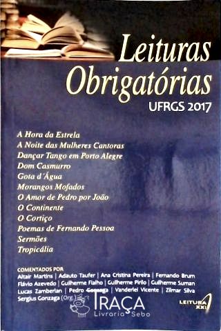 Leituras Obrigatórias Ufrgs 2017