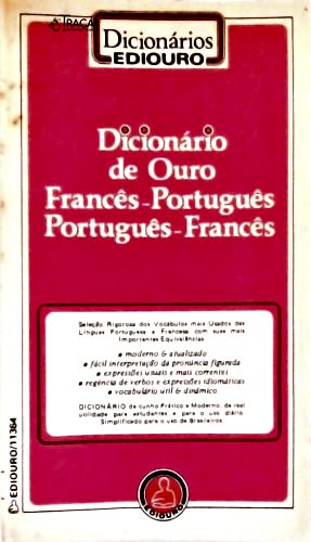 Dicionário de Ouro Francês-português