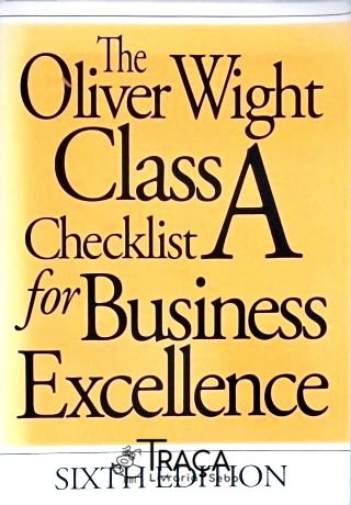 Oliver Wight Class a Checklist For Business Excellence