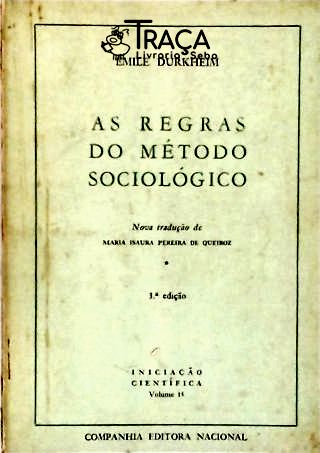 As Regras do Método Sociológico